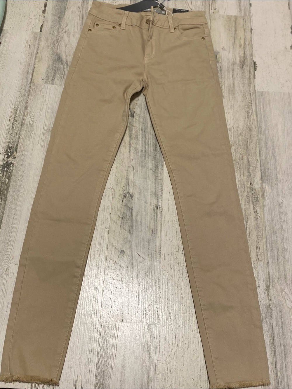 Tractr Slim Khaki Chino Pants